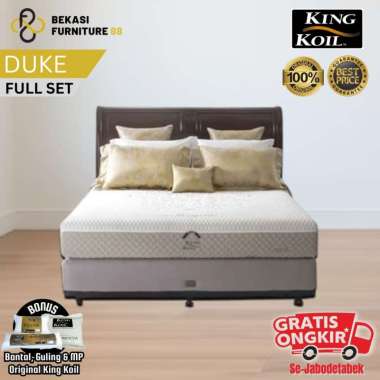 1 Set Kasur Springbed KING KOIL (Duke) Ukuran 160-180-200x200 180x200