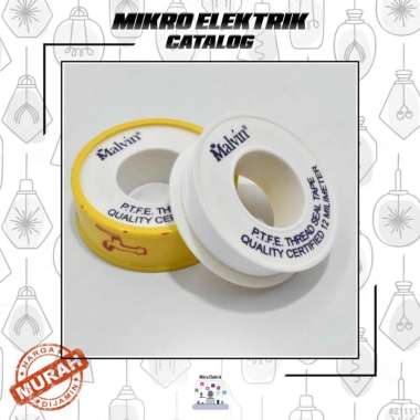 Seal Tape Isolasi Seltip Solatip Lakban Kran Pipa Malvin