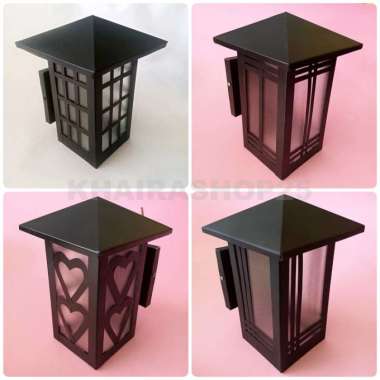 Lampu tempel dinding teras rumah outdor minimalis gambar 4