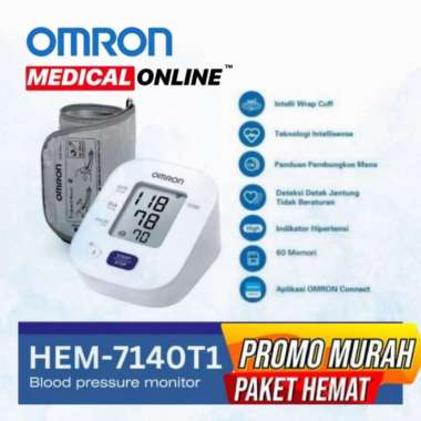 Omron 7140T1 + Bluetooth Tensimeter Digital