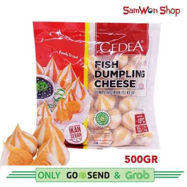 CEDEA FISH DUMPLING CHEESE 500 GR - FROZEN FOOD OLAHAN SHABU - SHABU