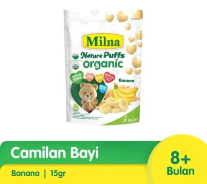 Milna nature puffs organic Banana
