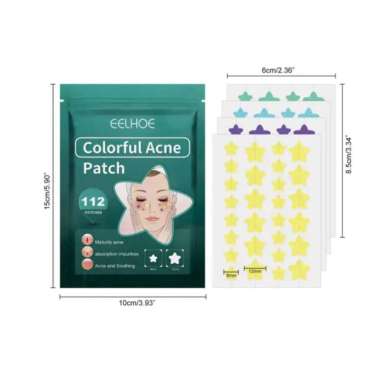 ORI 100% EELHOE Acne Patch bintang tidak terlihat pinset jerawat/Stiker Jerawat Patch hidrokoloid Ac