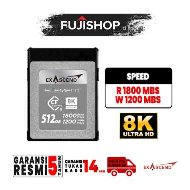 Exascend Element CFexpress Card Type B SD Card 1 TB