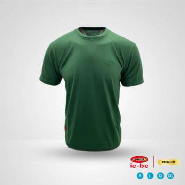 Kaos Polos IEBE Premium All Color GREEN ARMY L