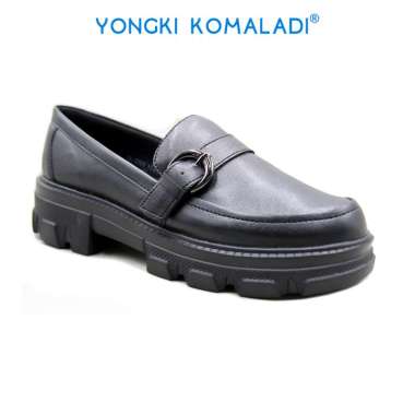[ ORIGINAL ] YONGKI KOMALADI ELAINA PLATFORM OL-RNY1141-23 LADIES 39 HITAM