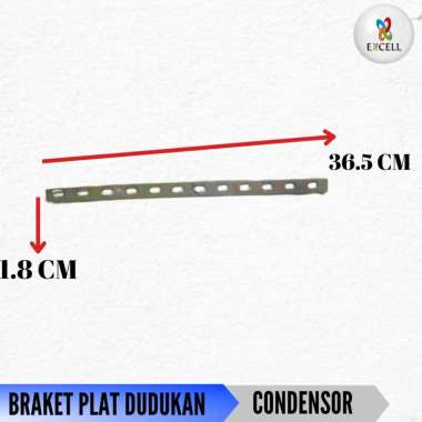 OEM Bracket Braket Plat Dudukan Condensor Extra Fan Mobil Universal Besi