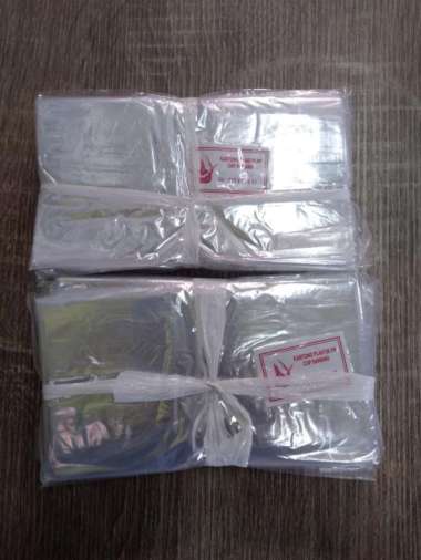 KANTONG PLASTIK BENING PP TAHU 17 X 35 PLASTIK PP TIPIS merk BAWANG
