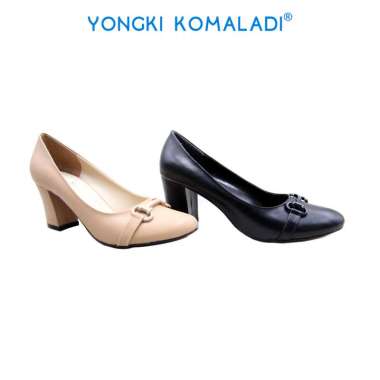[ ORIGINAL ] YONGKI KOMALADI HOLLY HEELS OL-YSL1124-23 LADIES 41 COKLAT MUDA