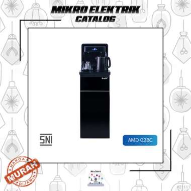 Arashi Multifunction Dispenser AMD 02BC / Hot & Cool / Galon Bawah