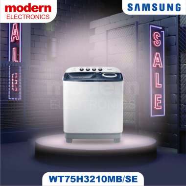 Samsung WT-75H3210MB Mesin Cuci 7.5kg 75H3210MB 2 Tabung