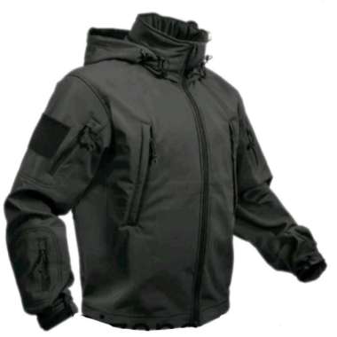 Jaket TAD Army Jaket Outdoor Army Look Hitam L