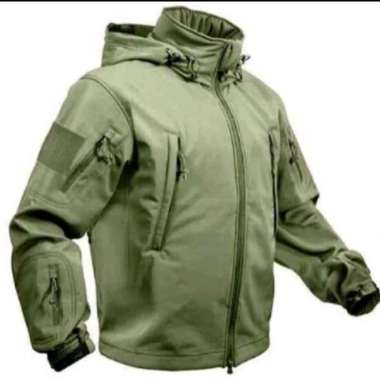 Jaket TAD Army Jaket Outdoor Army Look Hijau Army L