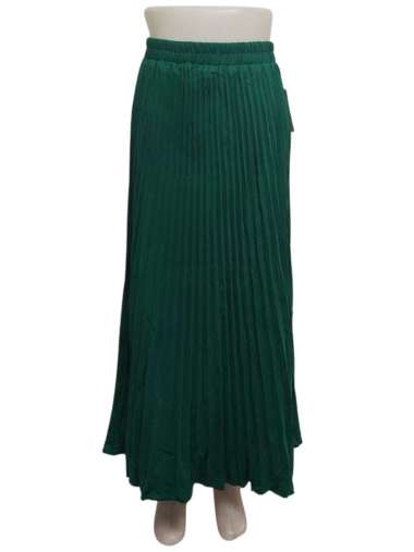 Rok Plisket Premium banyak warna Hijau Botol