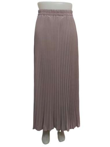 Rok Plisket Premium banyak warna Mocca