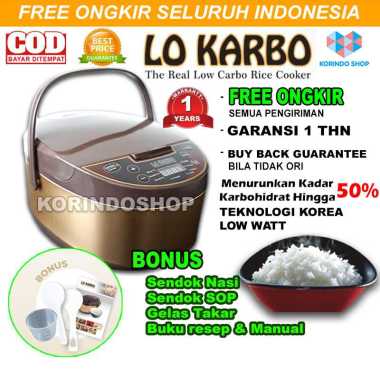 Lo Karbo Rice Cooker, Low Carbo Rice Cooker Rendah Gula ORIGINAL