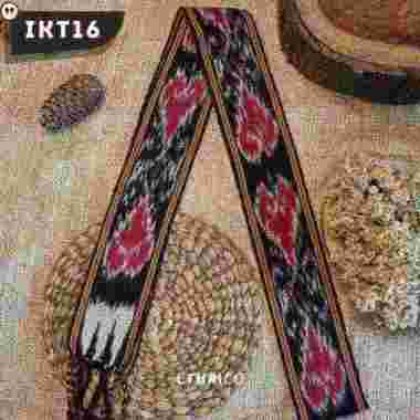 Ikat kepala Tenun Premium Etnik Motif Toraja IKT16