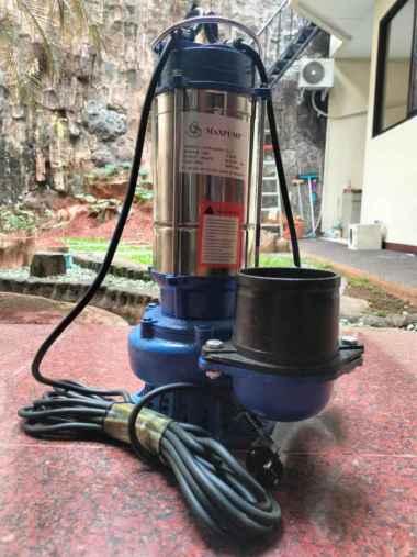Pompa celup air kotor 4" Otomatis Kuras Banjir air kotor submersible