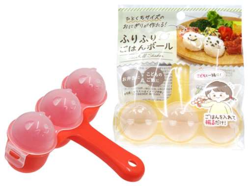 Mini Rice Ball Maker for Bento Box Lunch Shake Shake (Kode : RM 529)