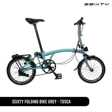 3SIXTY FOLDING BIKE TOSCA GREY