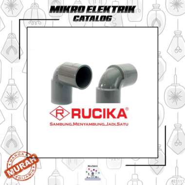 Elbow 3/4" AW Rucika PVC