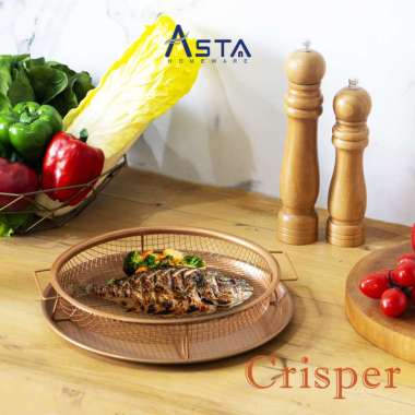 Asta Panggangan Bbq Oven dan Tirisan Gorengan - Crisper Round / Alat Panggang Bulat Crisper / Crispe