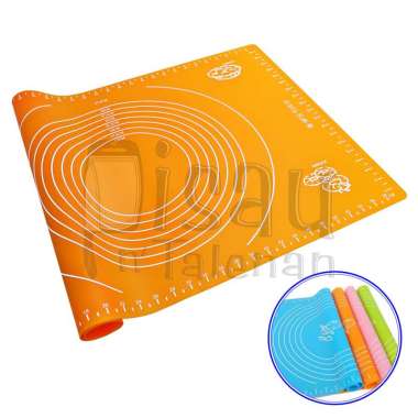 IDEAL SBM6040 Silicone Baking Mat / Tatakan Silikon anti Lengket 60x40cm Orange