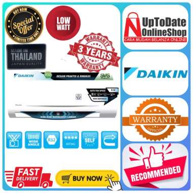 AC DAIKIN STANDARD 1 PK FTC25NV14 FTC25NV FTC25 SUPER COOLING R32 THAILAND DAIKIN AC 1PK