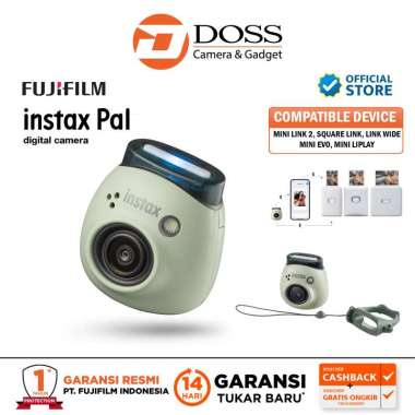 Fujifilm Instax PAL Digital Camera Fujifilm PAL Instax Camera Pistachio Green