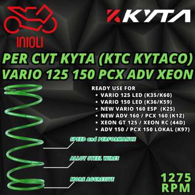 PER CVT KYTA KTC KYTACO ADV PCX VARIO 125 150 160 FI ESP LED XEON 125 XEON RC 1275 K35 K60 K36 K59 K