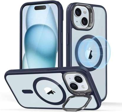 ESR Classic Kickstand Case Magsafe iPhone 15 15 PLUS 15 PRO 15 PROMAX iPhone 15 CLEAR BLUE