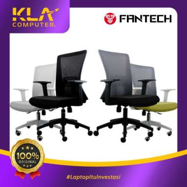Fantech OCB258 Premium Office Chair Kursi Kantor black