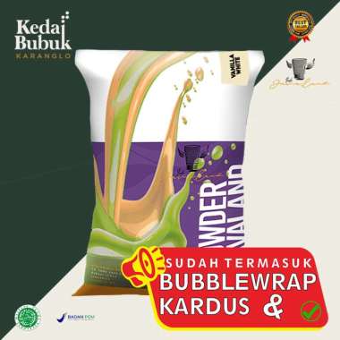 Bubuk Minuman Rasa Vanilla Putih | Bubuk Campuran Minuman