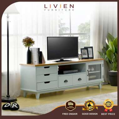 Livien Dresser Coco Heim Series Meja TV - Blue Sky Blue Sky Jawa