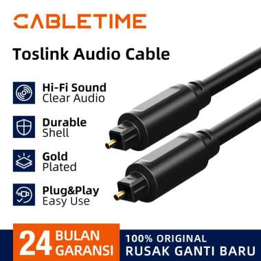 Kabel Audio Optik Optical Toslink Digital Audio Premium Quality CF31 3M