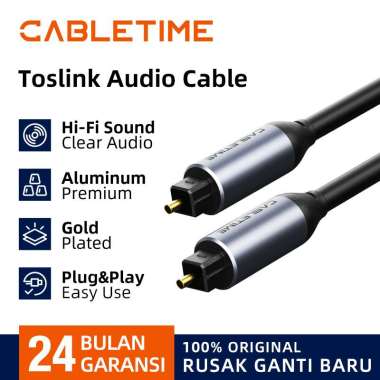 Kabel Audio Optik Optical Toslink Digital Audio Premium Quality CF30 2M
