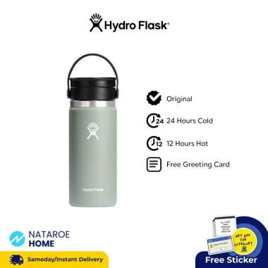 Hydro Flask 16 oz Wide Flex Sip Lid Agave
