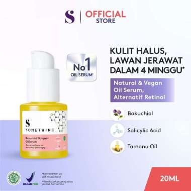 SOMETHINC BAKUCHIOL Skinpair Oil Serum - Perawatan Jerawat