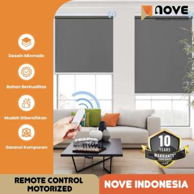 Nove Roller Blinds Remote Control Motorized