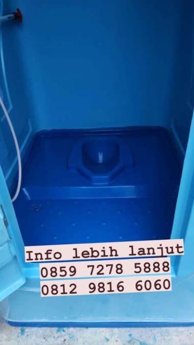 Toilet Portable Fiberglass, Toilet Proyek, Toilet Portable