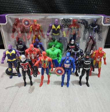 OEM MAINAN FIGURE AVENGERS SET ROBOT HERO AVENGER AVENGER9