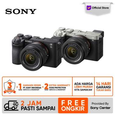 SONY a7cII / a7c II / a7c2 Sony Kamera Mirrorless Kit 28-60mm DOSS PROTECTION SILVER