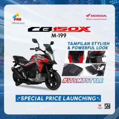 PMB Toys Mainan Anak Motor Aki Honda CB150X M199 Hitam
