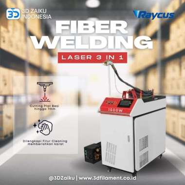 ZKLabs Fiber Laser Welding 1500W Handheld Laser 3 in 1 Mesin Las Fiber 2000W