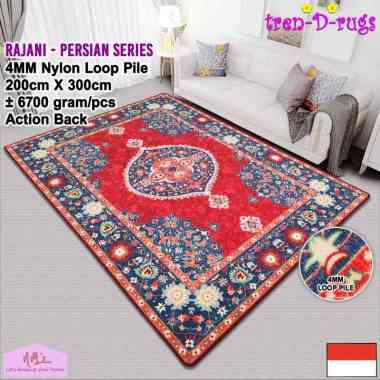 Tren-D-rugs Karpet modern klasik persian vintage retro jumbo alas duduk lantai ruang tamu kamar tidu
