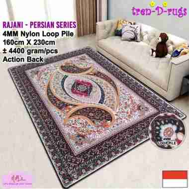 Tren-D-rugs Karpet modern klasik vintage persian retro jumbo alas duduk lantai ruang tamu kamar tidu