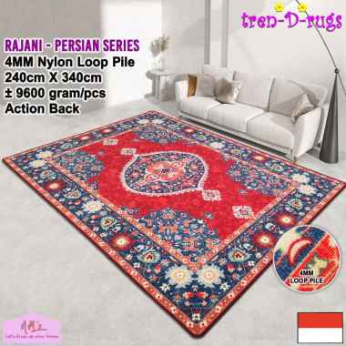 Tren-D-rugs Karpet modern klasik persian vintage retro jumbo alas duduk lantai ruang tamu kamar tidu