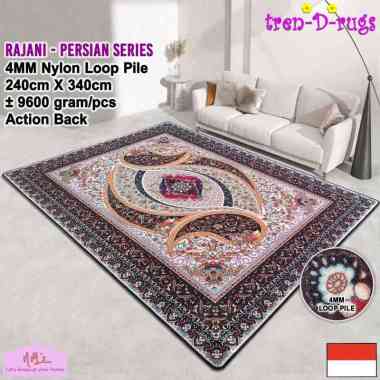 Tren-D-rugs Karpet modern klasik persian vintage retro jumbo alas duduk lantai ruang tamu kamar tidu