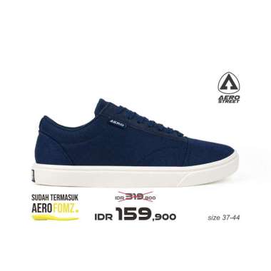 Aerostreet 37-44 Massive Basic Biru Tua Natural - Sepatu Sneakers 37