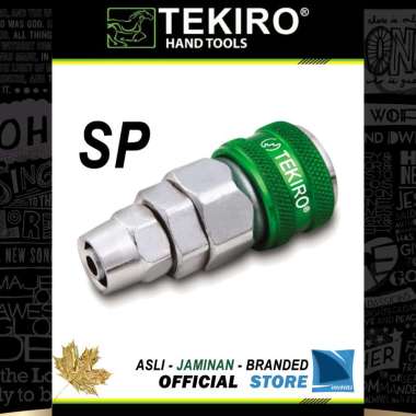 Nepel Selang Angin 1 Langkah 40 SP - Quick Coupler 1 Touch Socket Plug TEKIRO